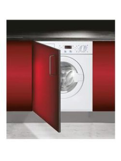 Baumatic Bwmi1262Dn1 6Kg Load, 1200 Spin Integrated Washing Machine